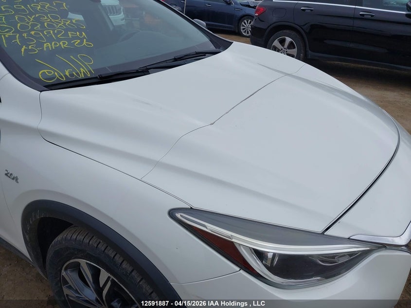 2017 Infiniti Qx30 Luxury/Premium/Sport VIN: SJKCH5CRXHA020885 Lot: 12591887