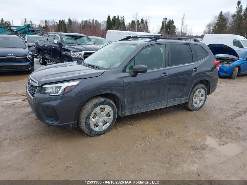 2020 Subaru Forester, Engine Fire, IAAI, VIN JF2SKEDC4LH529978 — photo 2