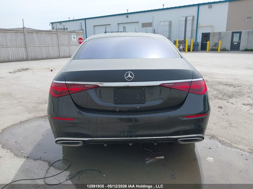 2022 Mercedes-Benz S 580 4Matic VIN: W1K6G7GB6NA066209 Lot: 12591935