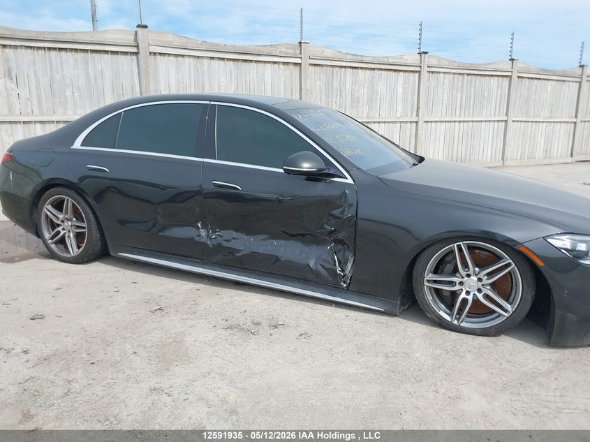 2022 Mercedes-Benz S 580 4Matic VIN: W1K6G7GB6NA066209 Lot: 12591935