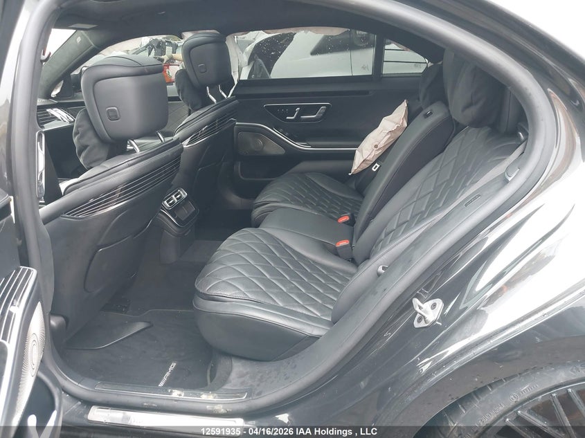 2022 Mercedes-Benz S 580 4Matic VIN: W1K6G7GB6NA066209 Lot: 12591935
