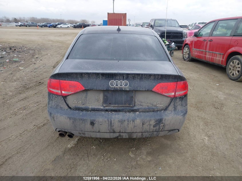 2012 Audi A4 Prestige VIN: WAUKFCFL2CA113406 Lot: 12591956