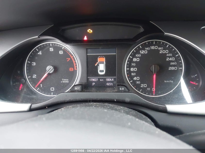 2012 Audi A4 Prestige VIN: WAUKFCFL2CA113406 Lot: 12591956