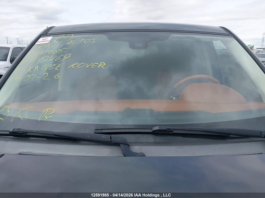 2012 Land Rover Range Rover Sport Supercharged VIN: SALSP2E4XCA749469 Lot: 12591985