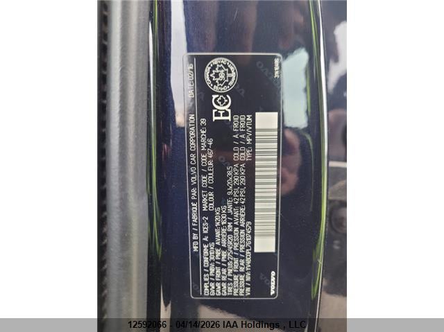 2016 Volvo Xc90 T8 VIN: YV4BC0PL7G1074579 Lot: 12592066