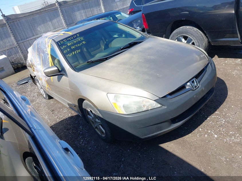 2003 Honda Accord Ex, Правый бок, IAAI, VIN 1HGCM66443A803022