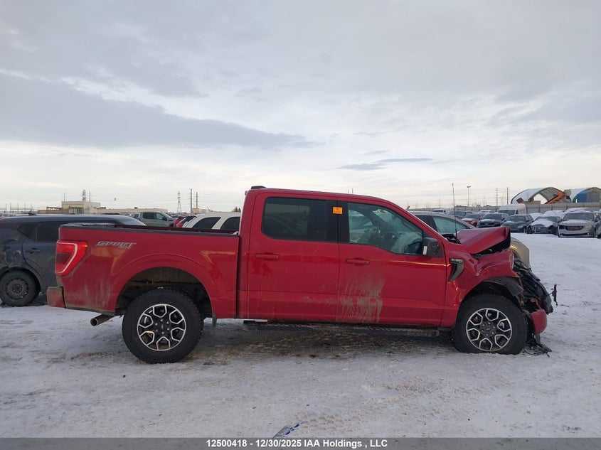 2022 Ford F-150 Xlt VIN: 1FTFW1E83NKF18015 Lot: 12500418x