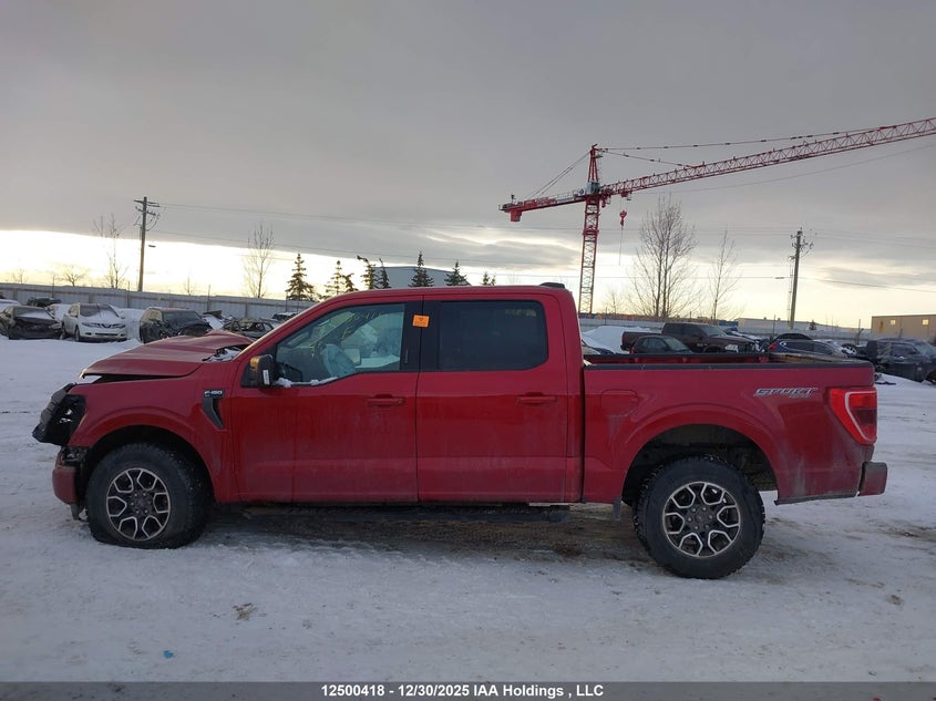 2022 Ford F-150 Xlt VIN: 1FTFW1E83NKF18015 Lot: 12500418x