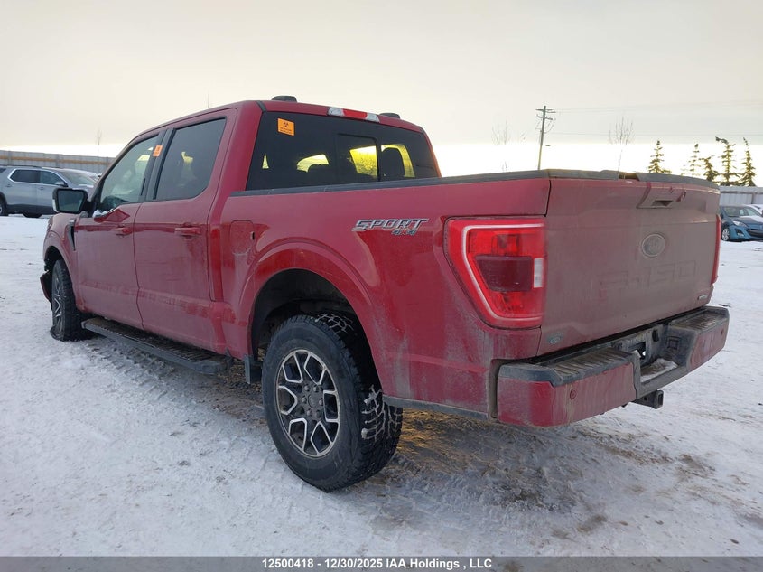 2022 Ford F-150 Xlt VIN: 1FTFW1E83NKF18015 Lot: 12500418x