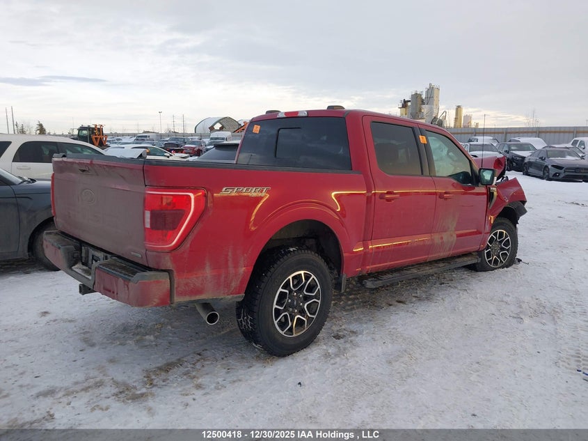 2022 Ford F-150 Xlt VIN: 1FTFW1E83NKF18015 Lot: 12500418x