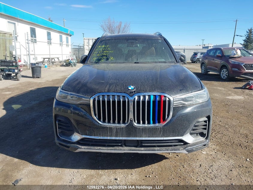 2020 BMW X7 xDrive40I VIN: 5UXCW2C01L9A03445 Lot: 12592276