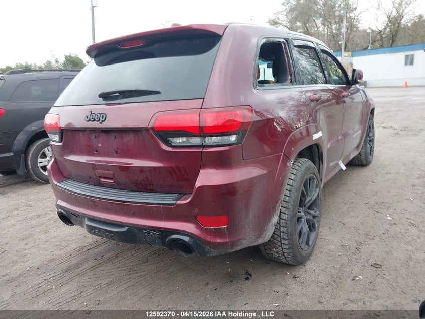Vin: 1c4rjfdj7gc335081, lot: 2988983, jeep grand cherokee srt-8 20164