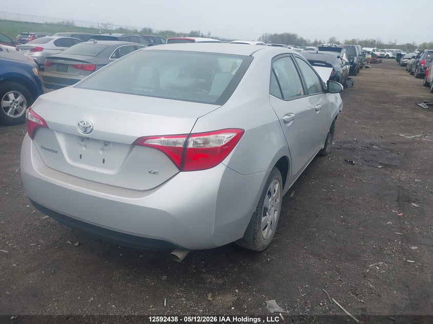 Vin: 2t1burhe7gc523582, lot: 2989053, toyota corolla 20164