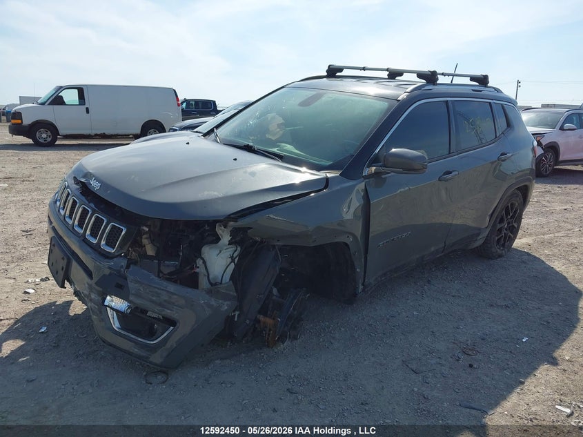 Vin: 3c4njdcb8kt693347, lot: 2989067, jeep compass limited 20192
