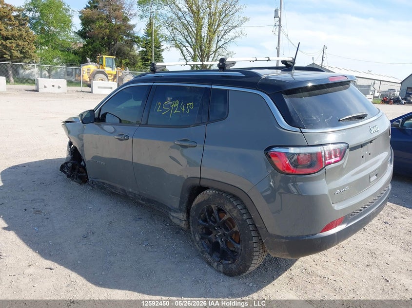 Vin: 3c4njdcb8kt693347, lot: 2989067, jeep compass limited 20193