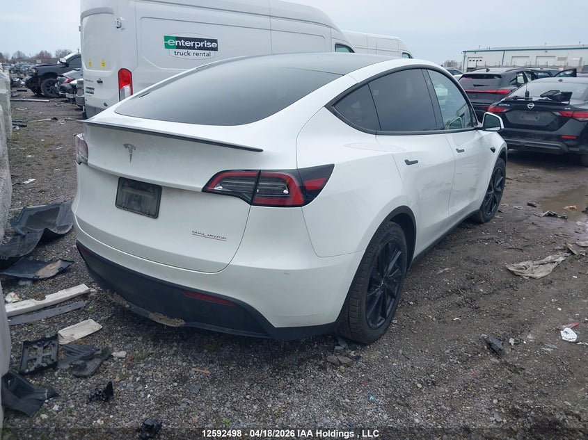 2022 TESLA MODEL Y SPORT UTILITY VEHICLE ELECTRIC
