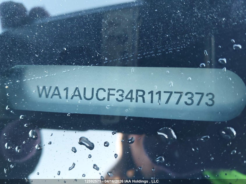 2024 Audi Q3 40 Komfort VIN: WA1AUCF34R1177373 Lot: 12592571
