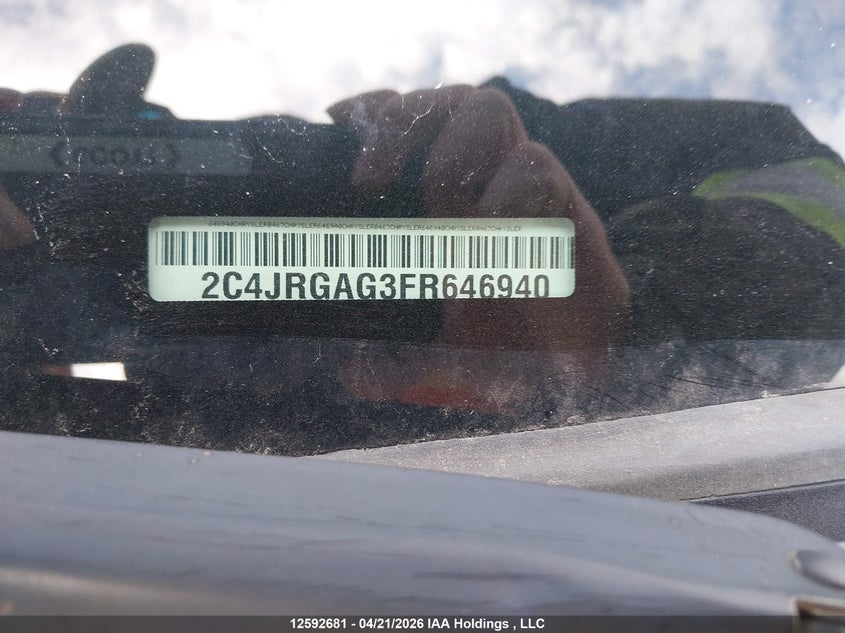 2015 RAM RAM TRADESMAN VAN 3.6L V-6 DOHC, VVT, 283HP