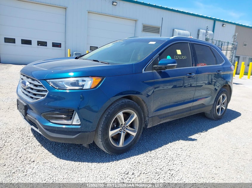 Vin: 2fmpk4j92lba91588, lot: 2989323, ford edge sel 20202