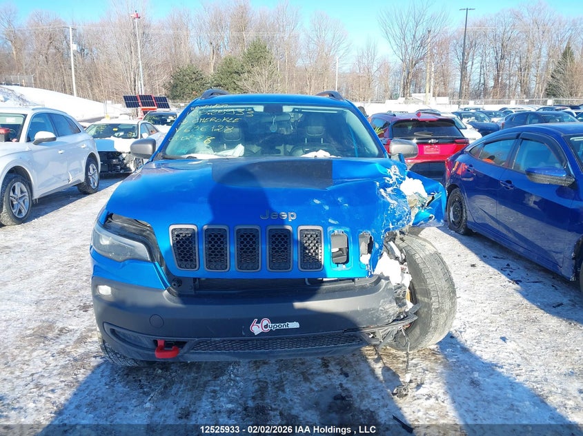 2020 Jeep Cherokee Trailhawk VIN: 1C4PJMBX1LD636128 Lot: 12525933X