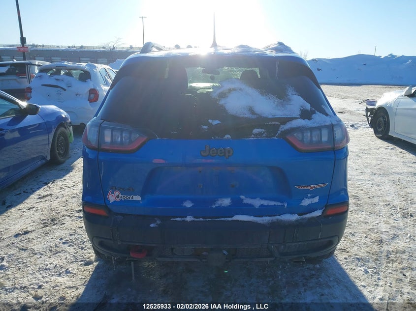 2020 Jeep Cherokee Trailhawk VIN: 1C4PJMBX1LD636128 Lot: 12525933X