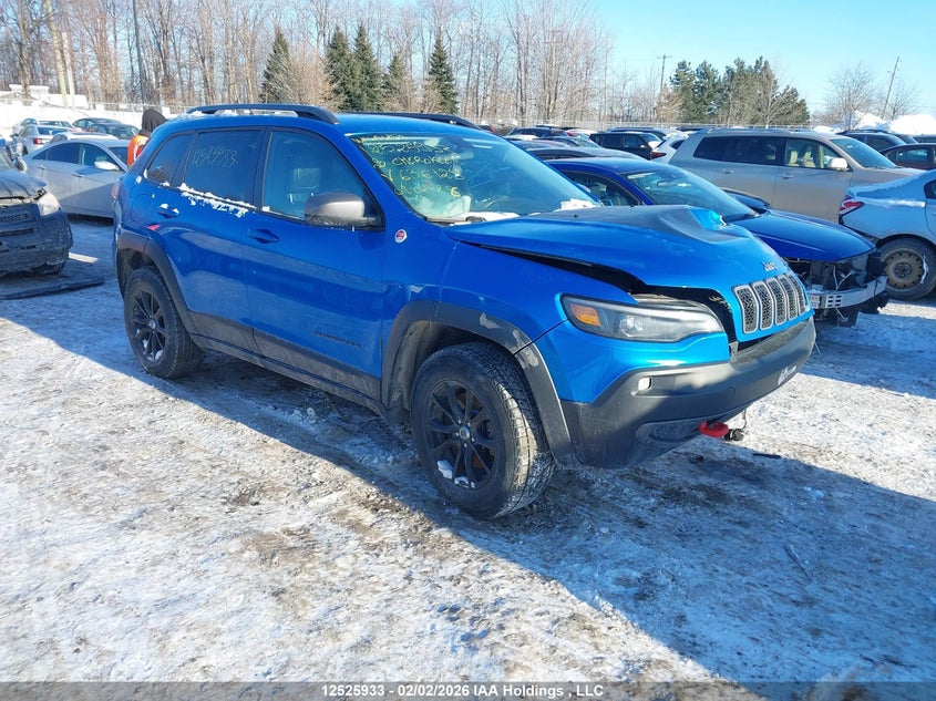 2020 Jeep Cherokee Trailhawk VIN: 1C4PJMBX1LD636128 Lot: 12525933X