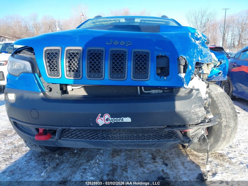 2020 Jeep Cherokee Trailhawk VIN: 1C4PJMBX1LD636128 Lot: 12525933X