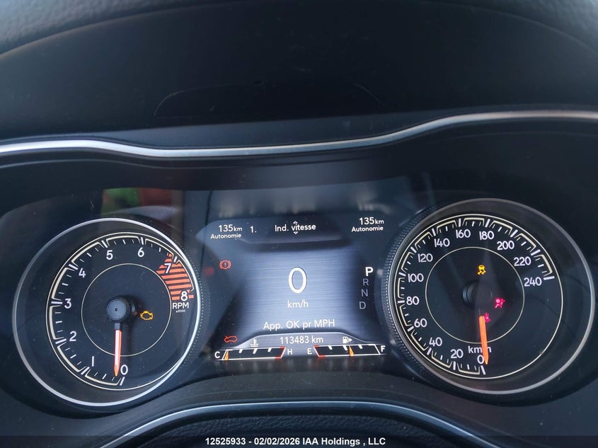 2020 Jeep Cherokee Trailhawk VIN: 1C4PJMBX1LD636128 Lot: 12525933X