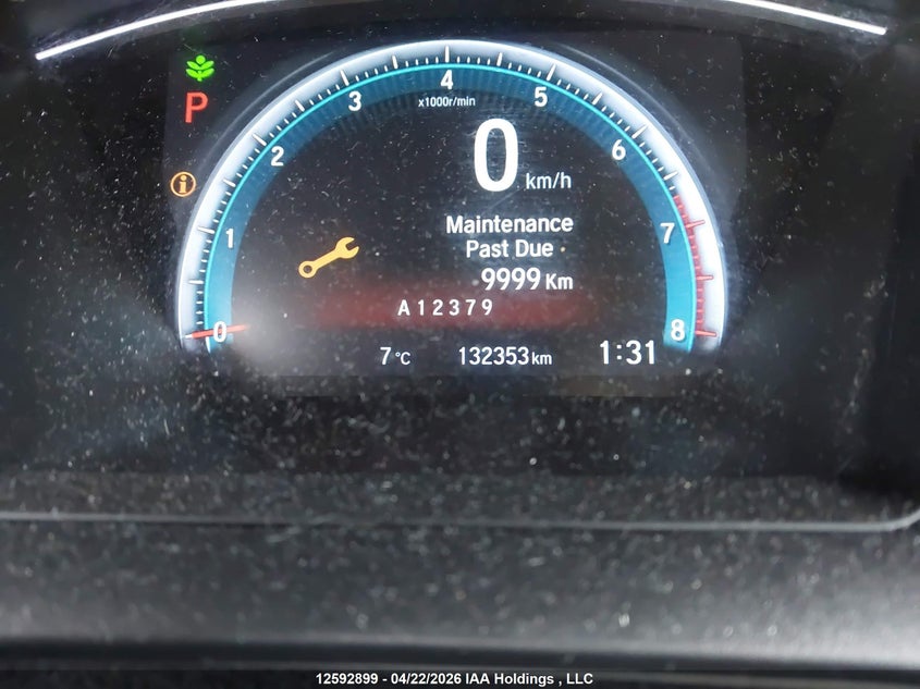 2019 HONDA CIVIC SEDAN 2.0L I-4 DOHC, VVT, 158HP
