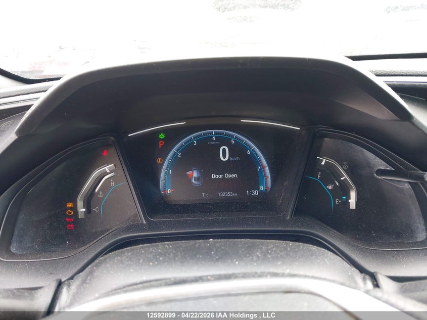 2019 HONDA CIVIC SEDAN 2.0L I-4 DOHC, VVT, 158HP