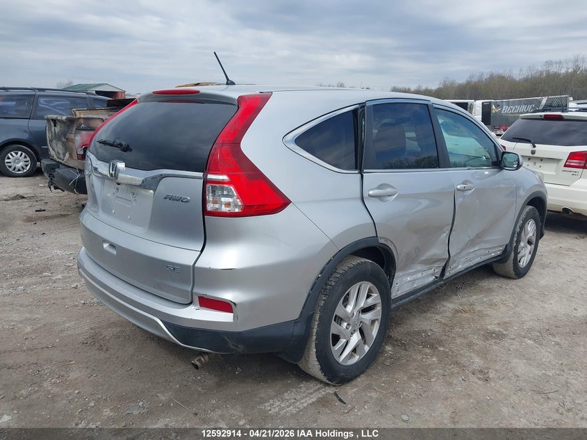 Vin: 2hkrm4h44fh102262, lot: 2989571, honda cr-v se 20154