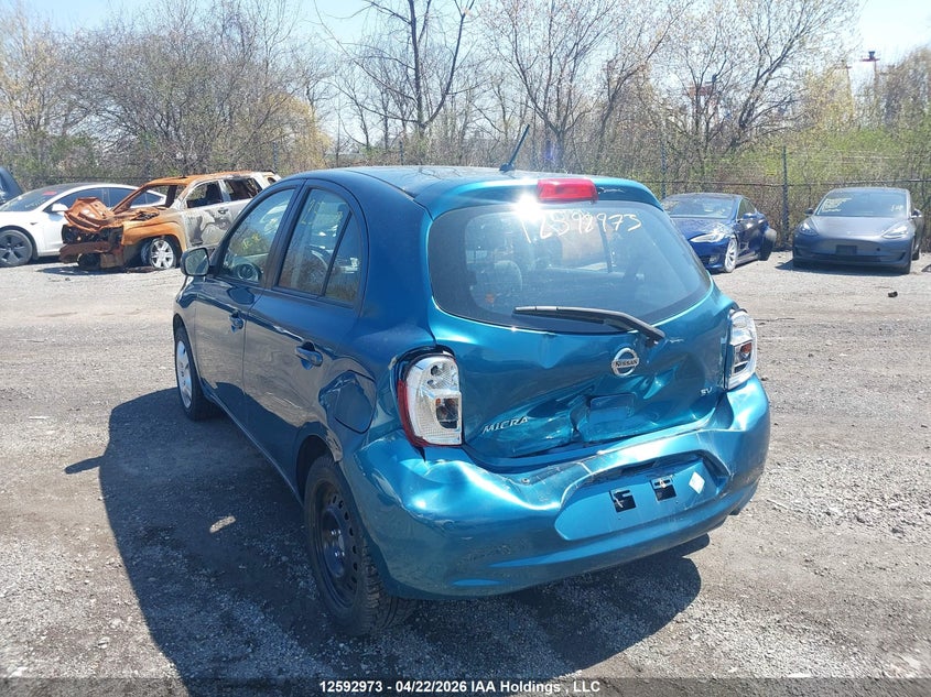 Vin: 3n1ck3cp5gl262159, lot: 2989632, nissan micra 20163