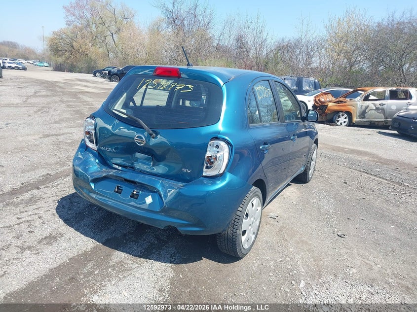 Vin: 3n1ck3cp5gl262159, lot: 2989632, nissan micra 20164