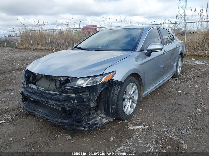 2022 Toyota Camry Se, Rear, IAAI, VIN 4T1G11AK6NU672089 — photo 2