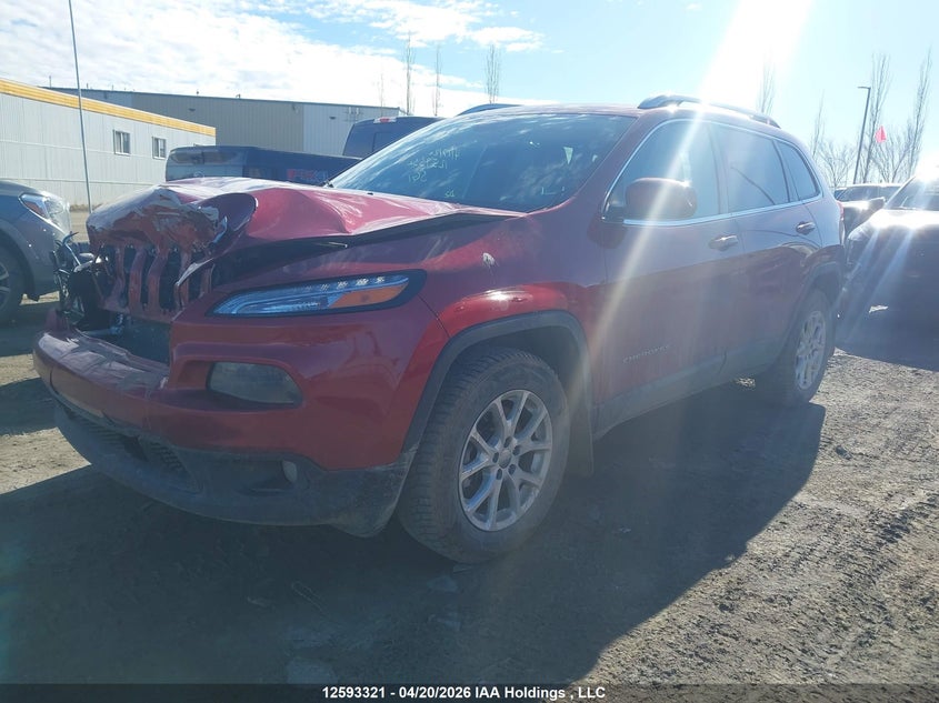 2017 Jeep Cherokee, Front, IAAI, VIN 1C4PJMCS6HD230114 — photo 2