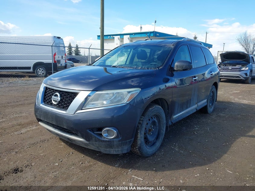 2013 Nissan Pathfinder, Front, IAAI, VIN 5N1AR2MM4DC643891 — photo 2