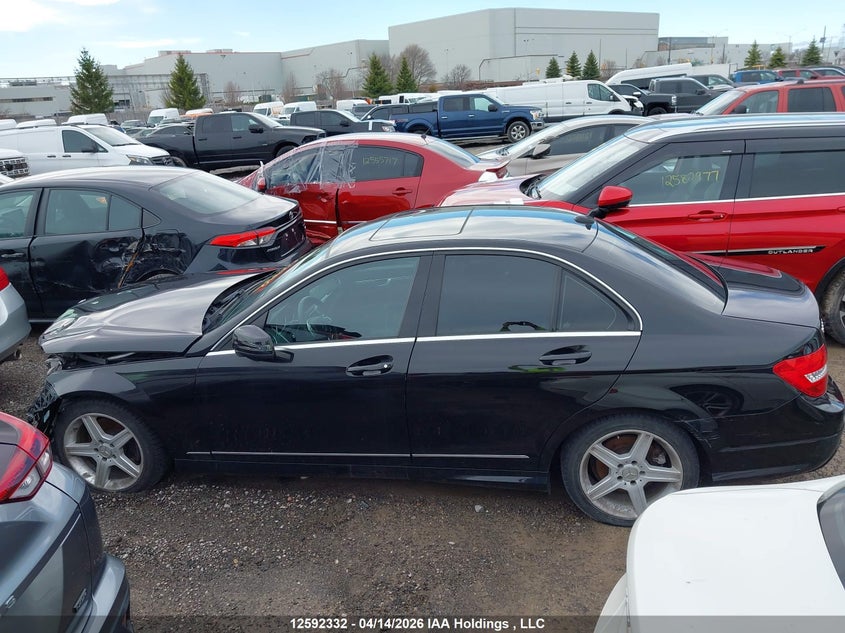 2014 Mercedes-Benz C 300 4Matic VIN: WDDGF8AB6EG189303 Lot: 12592332x