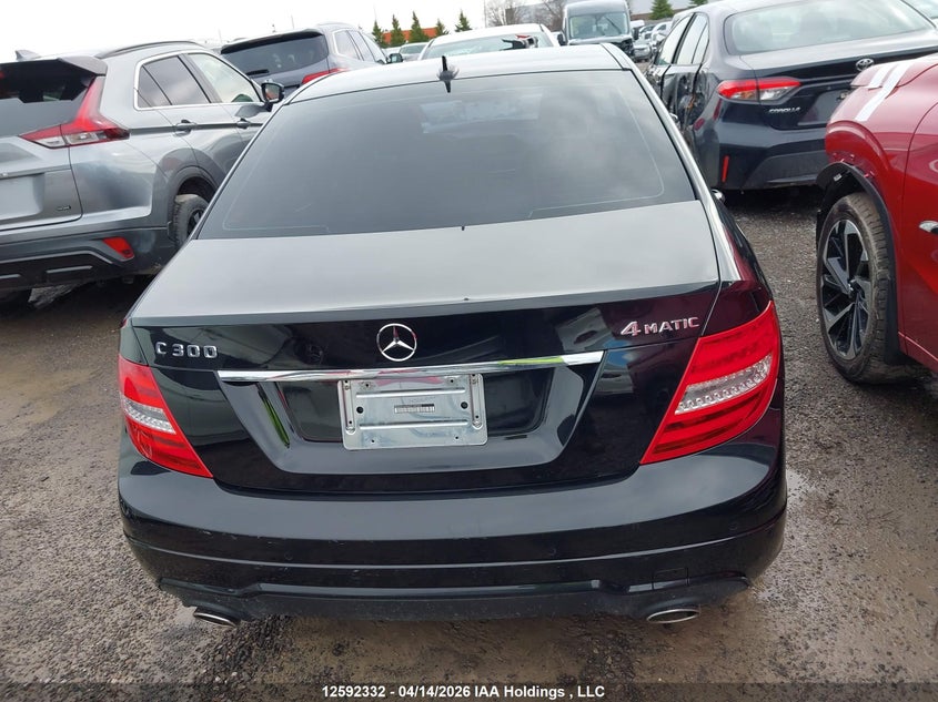 2014 Mercedes-Benz C 300 4Matic VIN: WDDGF8AB6EG189303 Lot: 12592332x