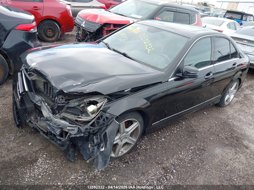 2014 Mercedes-Benz C 300 4Matic VIN: WDDGF8AB6EG189303 Lot: 12592332x