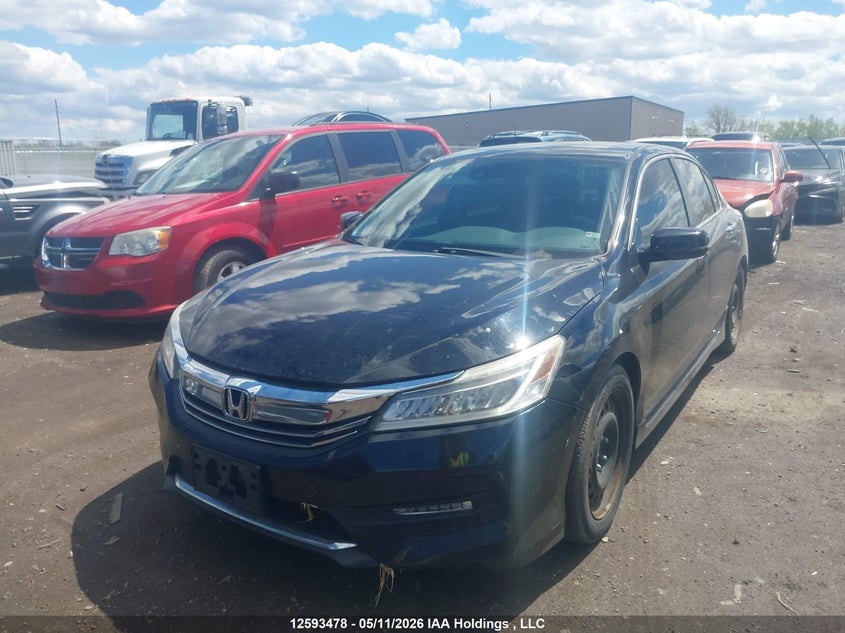 Vin: 1hgcr2f00ga808246, lot: 2990192, honda accord touring 20162