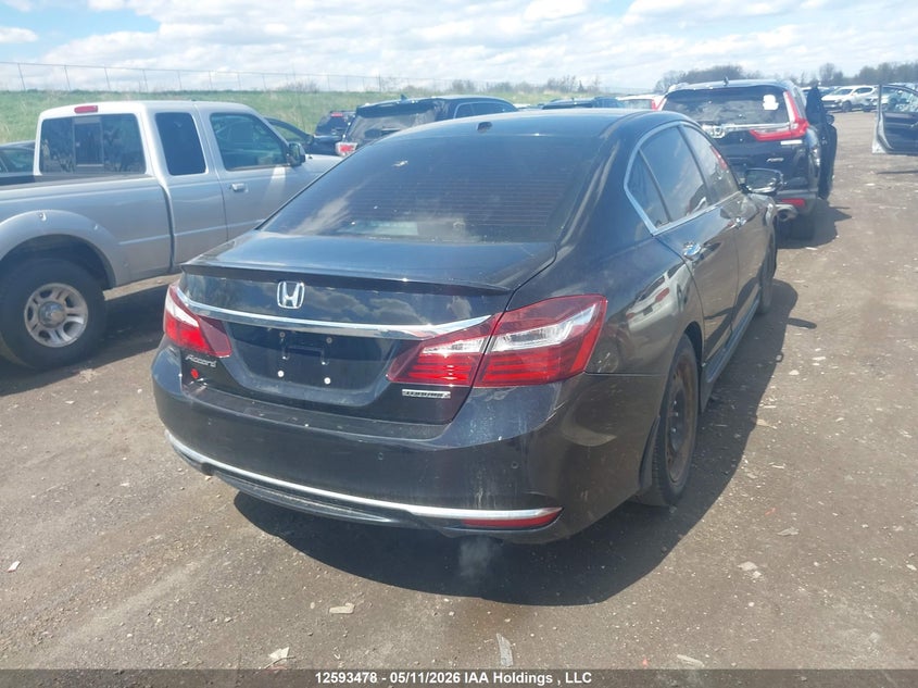 Vin: 1hgcr2f00ga808246, lot: 2990192, honda accord touring 20164