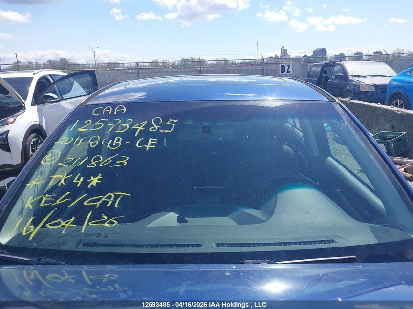 2011 Subaru Legacy 2.5I Premium VIN: 4S3BMGG60B3211863 Lot: 12593485
