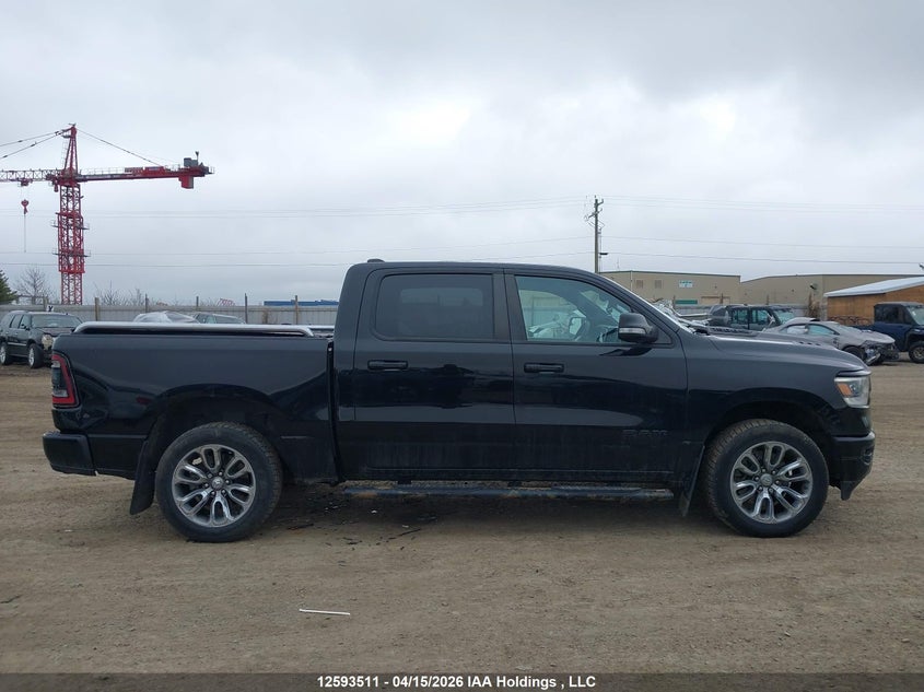 2019 Ram 1500 5.7 Ram Rebel black Lot 111012593511 Vin 1C6SRFLT8KN564323