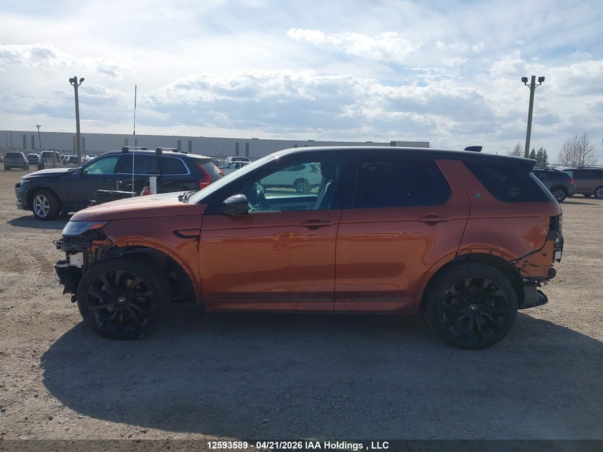 2021 Land Rover Discovery Sport Se R-Dynamic VIN: SALCL2FX0MH883263 Lot: 12593589