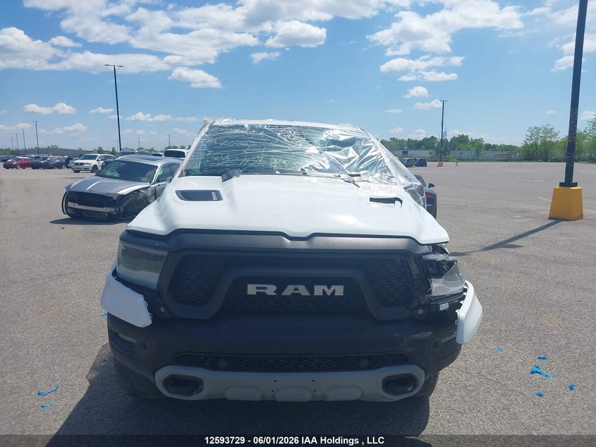 2020 Ram 1500 3.0 Ram Rebel white Lot 111012593729 Vin 1C6SRFLM3LN202717