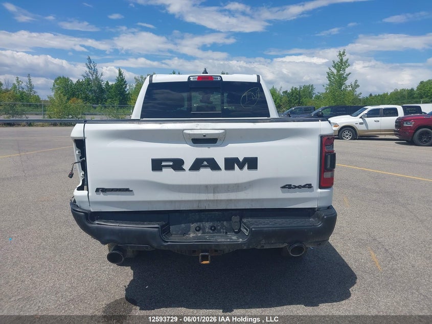 2020 Ram 1500 3.0 Ram Rebel white Lot 111012593729 Vin 1C6SRFLM3LN202717