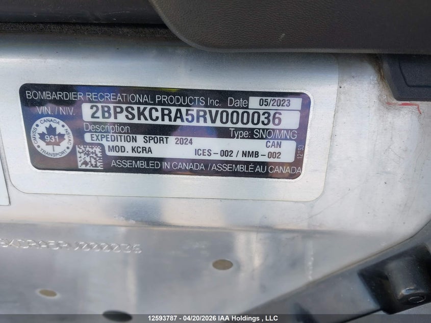 2024 OTHER SKIDOO EXPEDITION N/A N/A