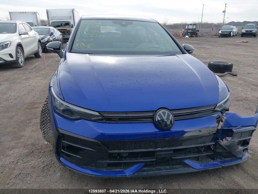 2025 VOLKSWAGEN GOLF R HATCHBACK 2.0L I-4 DI, DOHC, VVT, TURBO, 328HP