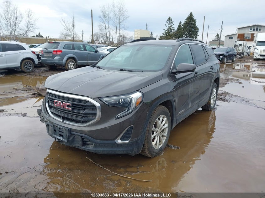 2019 GMC TERRAIN SPORT UTILITY VEHICLE 2.0L I-4 DI, DOHC, VVT, TURBO, 252HP