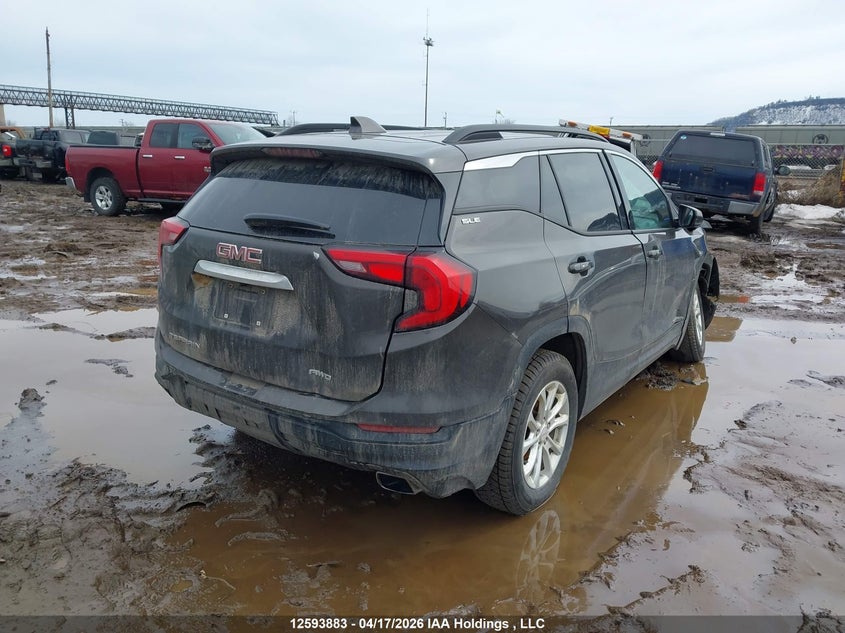 2019 GMC TERRAIN SPORT UTILITY VEHICLE 2.0L I-4 DI, DOHC, VVT, TURBO, 252HP